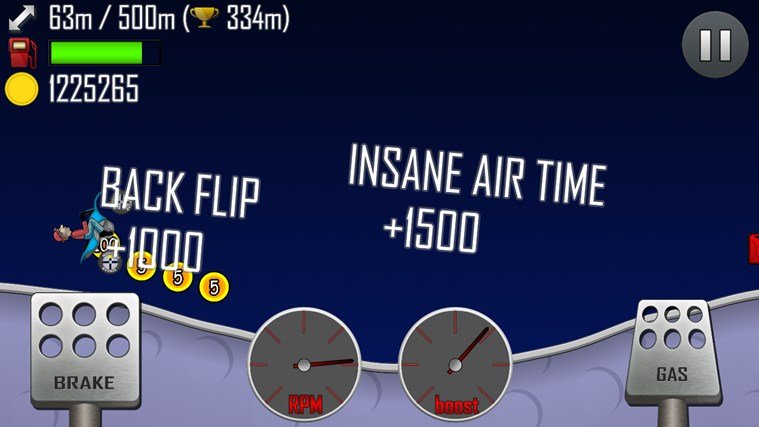 Скриншот из игры Hill Climb Racing - 10