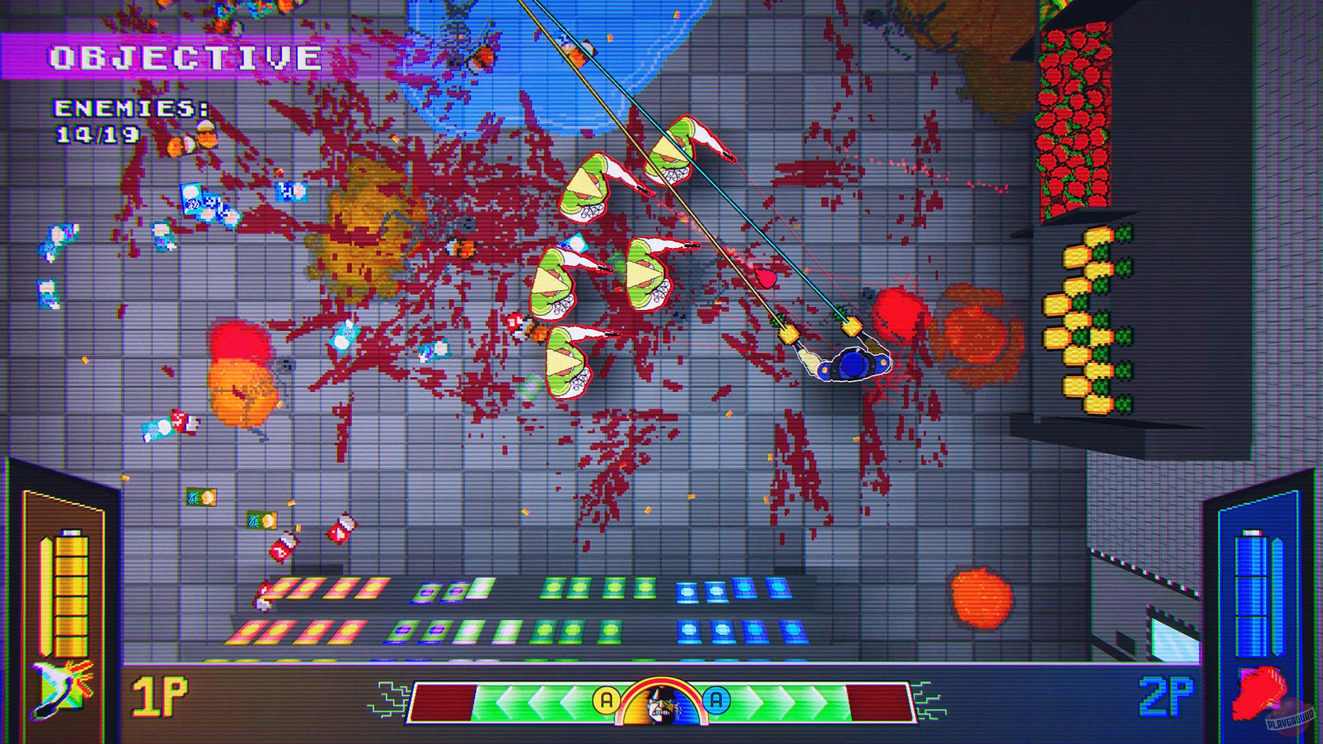 Скриншот из игры TwinCop - 7