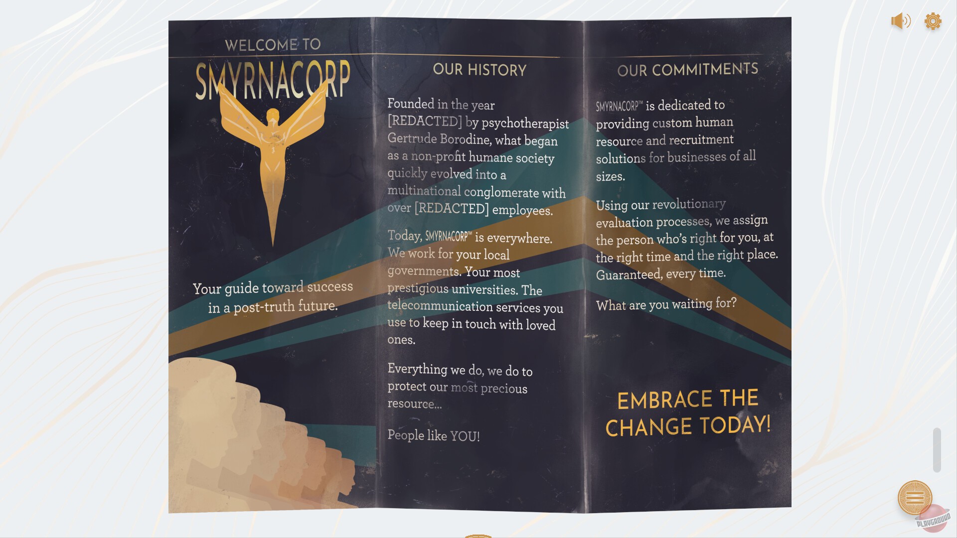 Скриншот из игры Inhuman Resources: A Literary Machination - 7