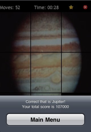 Скриншот из игры Awesome Space Slider Puzzles - 2