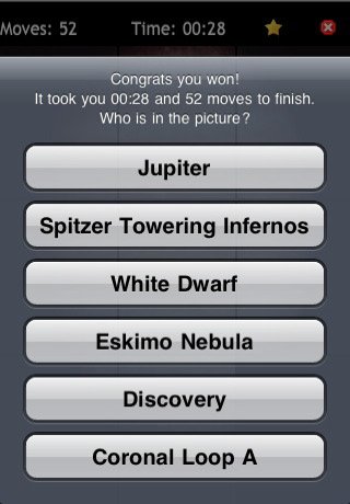 Скриншот из игры Awesome Space Slider Puzzles - 3