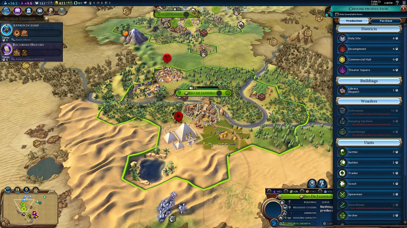 Скриншот из игры Civilization VI - 7