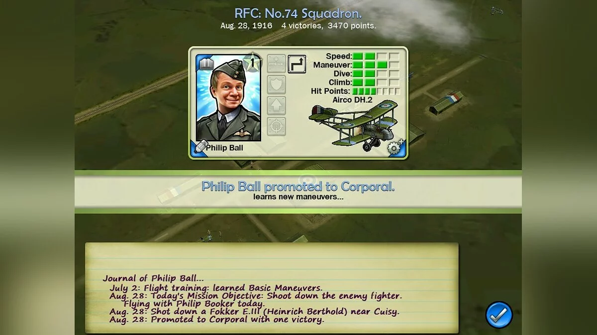 Скриншот из игры Sid Meier's Ace Patrol - 19