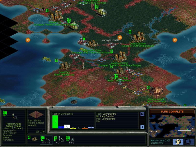 Скриншот из игры Sid Meier's Alpha Centauri - 21