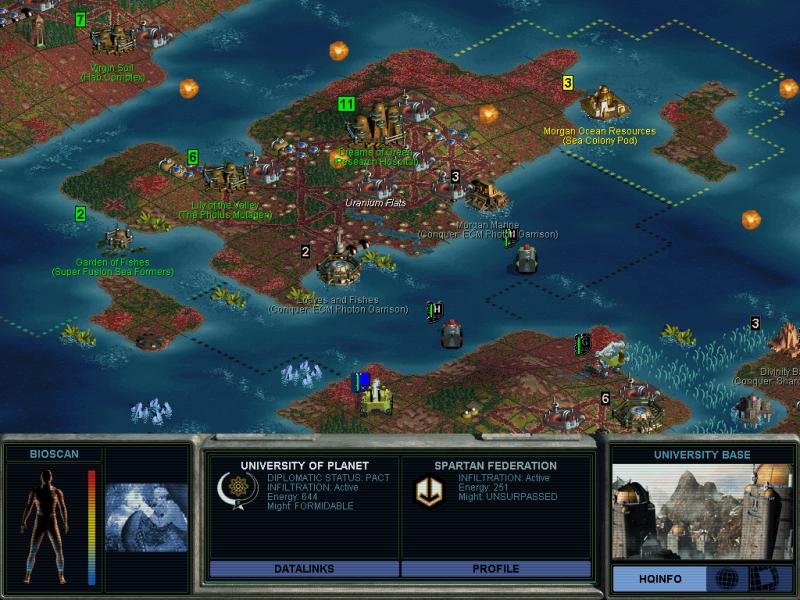 Скриншот из игры Sid Meier's Alpha Centauri - 2