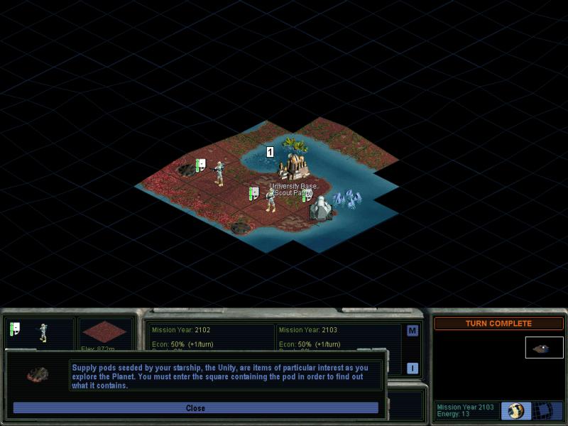 Скриншот из игры Sid Meier's Alpha Centauri - 16