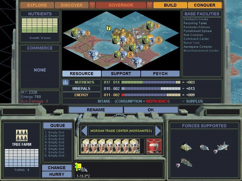 Скриншот из игры Sid Meier's Alpha Centauri - 26