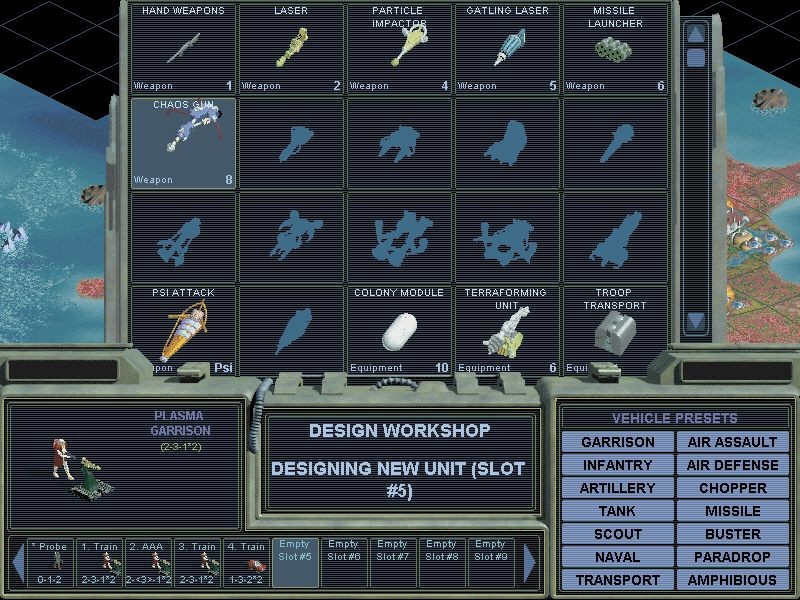 Скриншот из игры Sid Meier's Alpha Centauri - 30