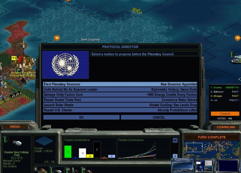 Скриншот из игры Sid Meier's Alpha Centauri - 18