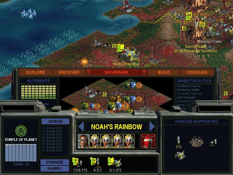 Скриншот из игры Sid Meier's Alpha Centauri - 19