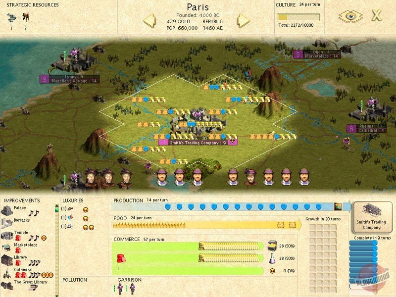 Скриншот из игры Sid Meier's Civilization 3 - 11