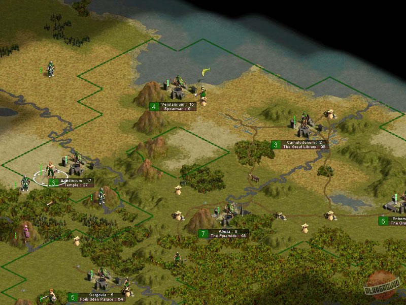 Скриншот из игры Sid Meier's Civilization 3 - 4