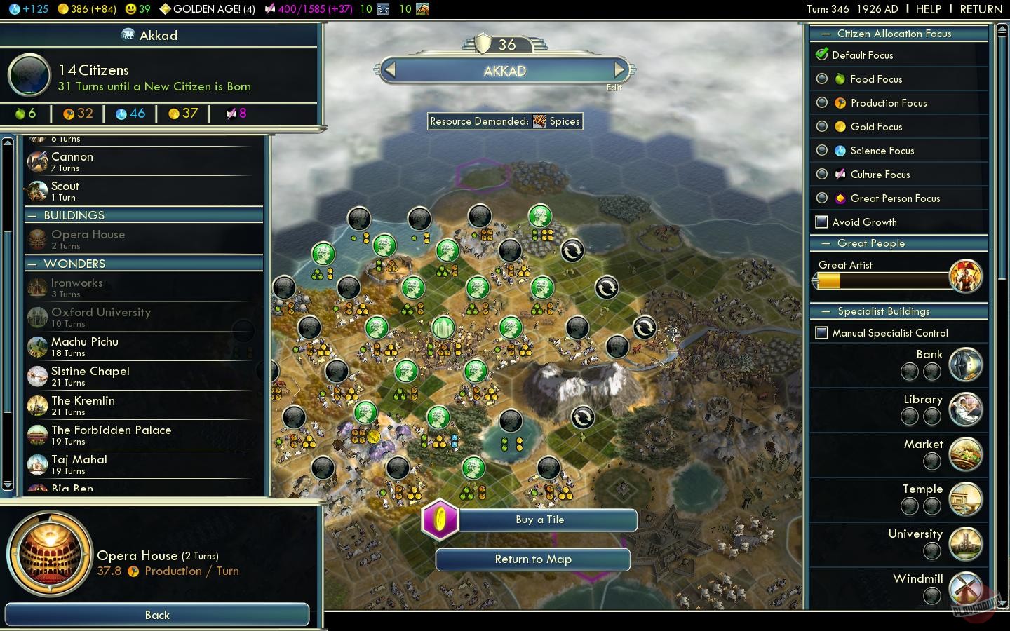 Скриншот из игры Sid Meier's Civilization 5 - 20
