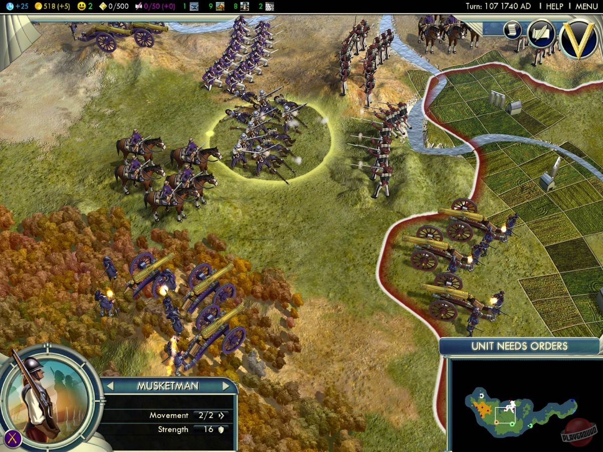 Скриншот из игры Sid Meier's Civilization 5 - 4
