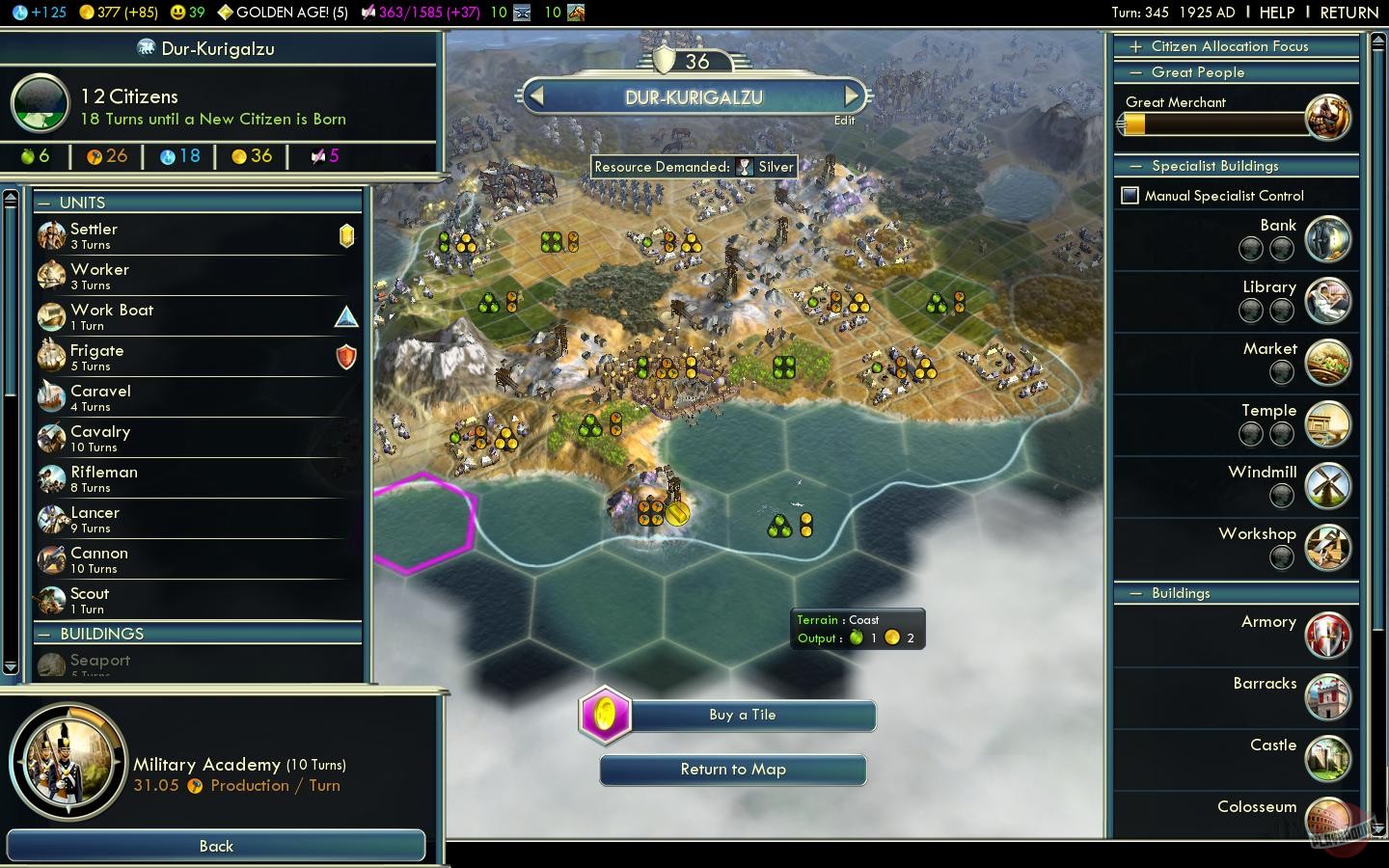 Скриншот из игры Sid Meier's Civilization 5 - 38