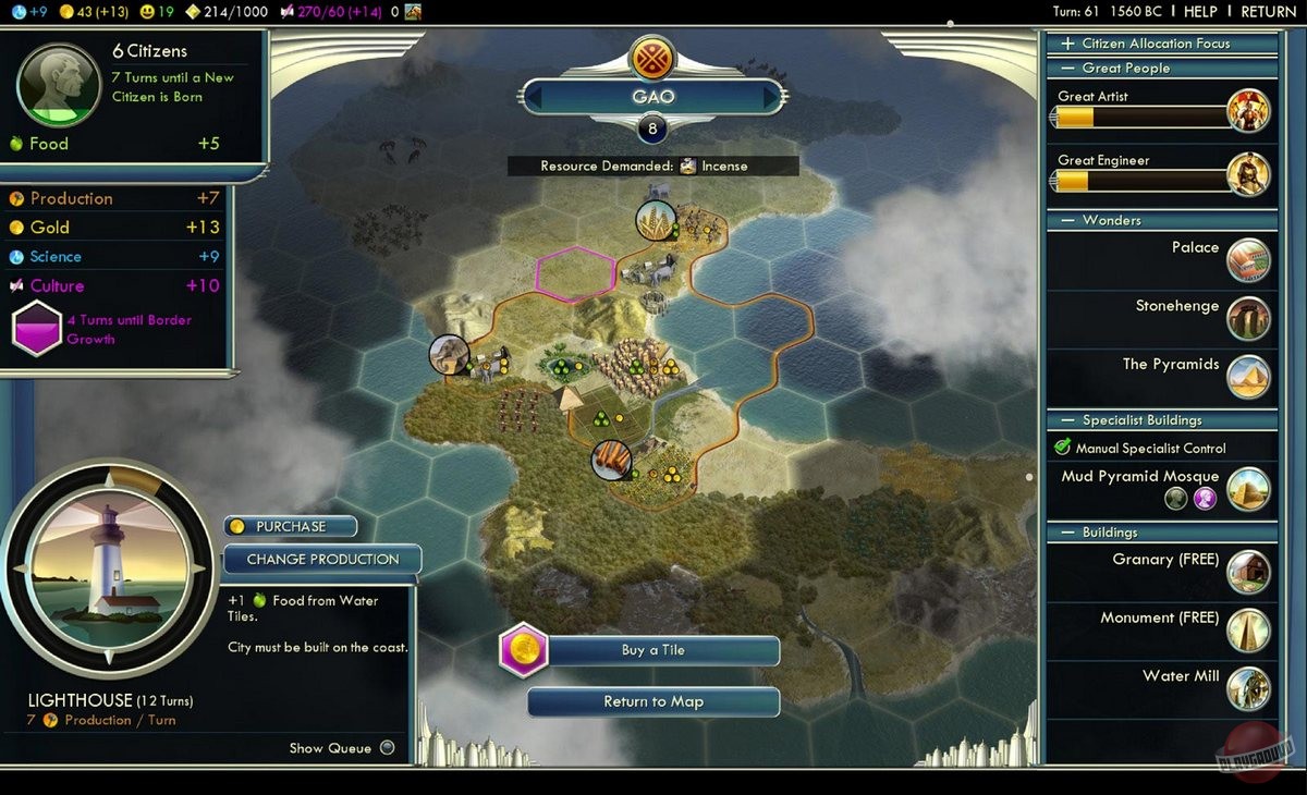 Скриншот из игры Sid Meier's Civilization 5 - 10