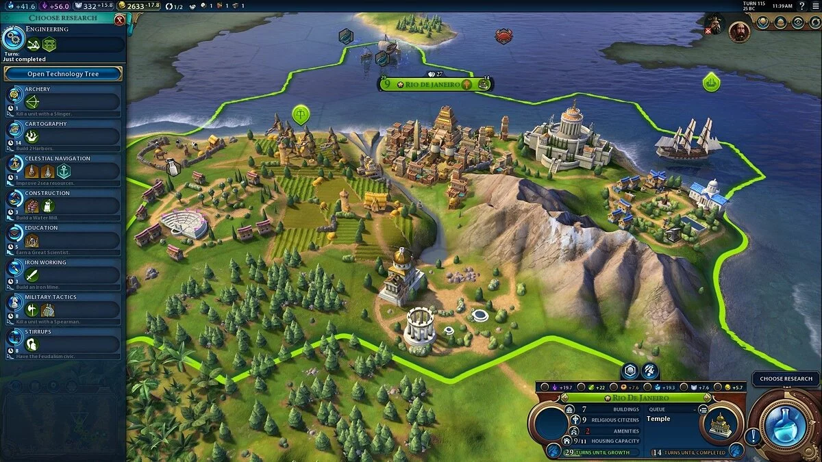 Скриншот из игры Sid Meier's Civilization 6 - 5