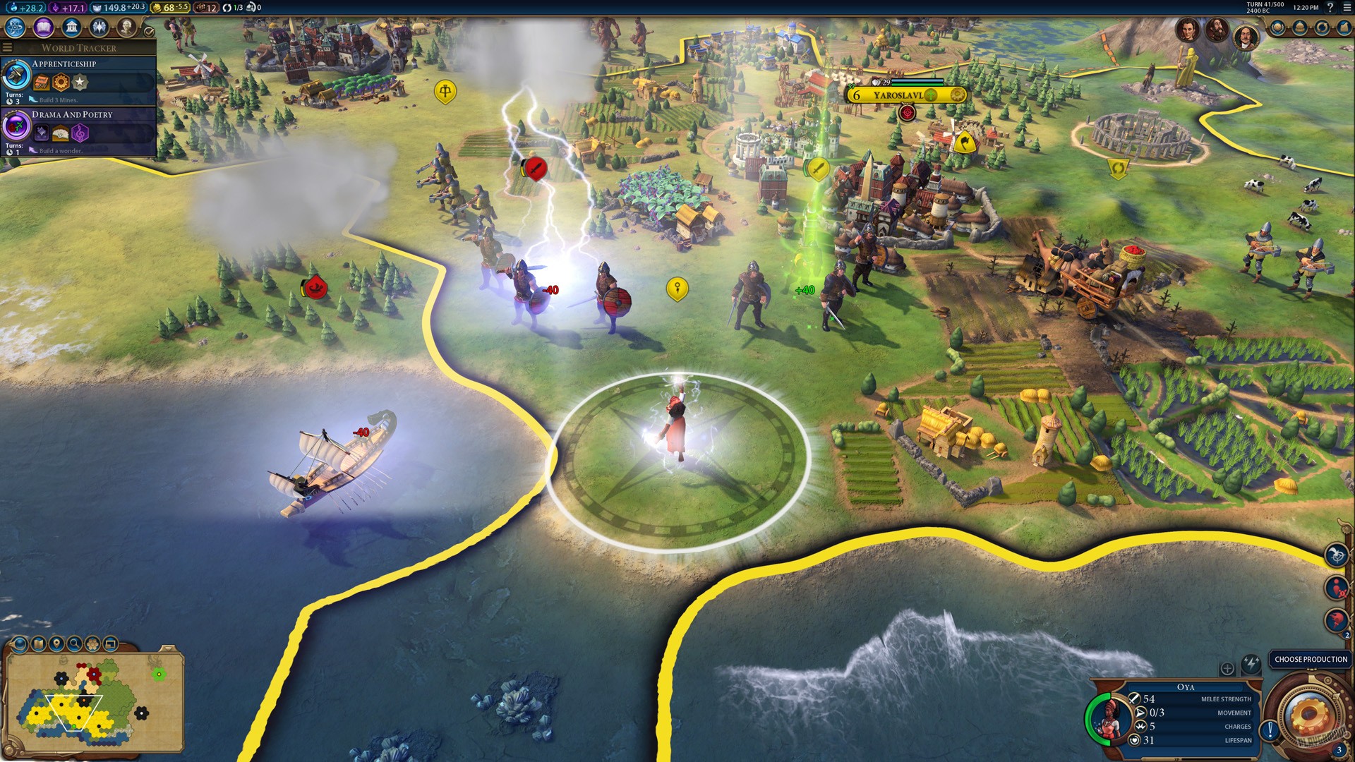 Скриншот из игры Sid Meier's Civilization 6 - 15