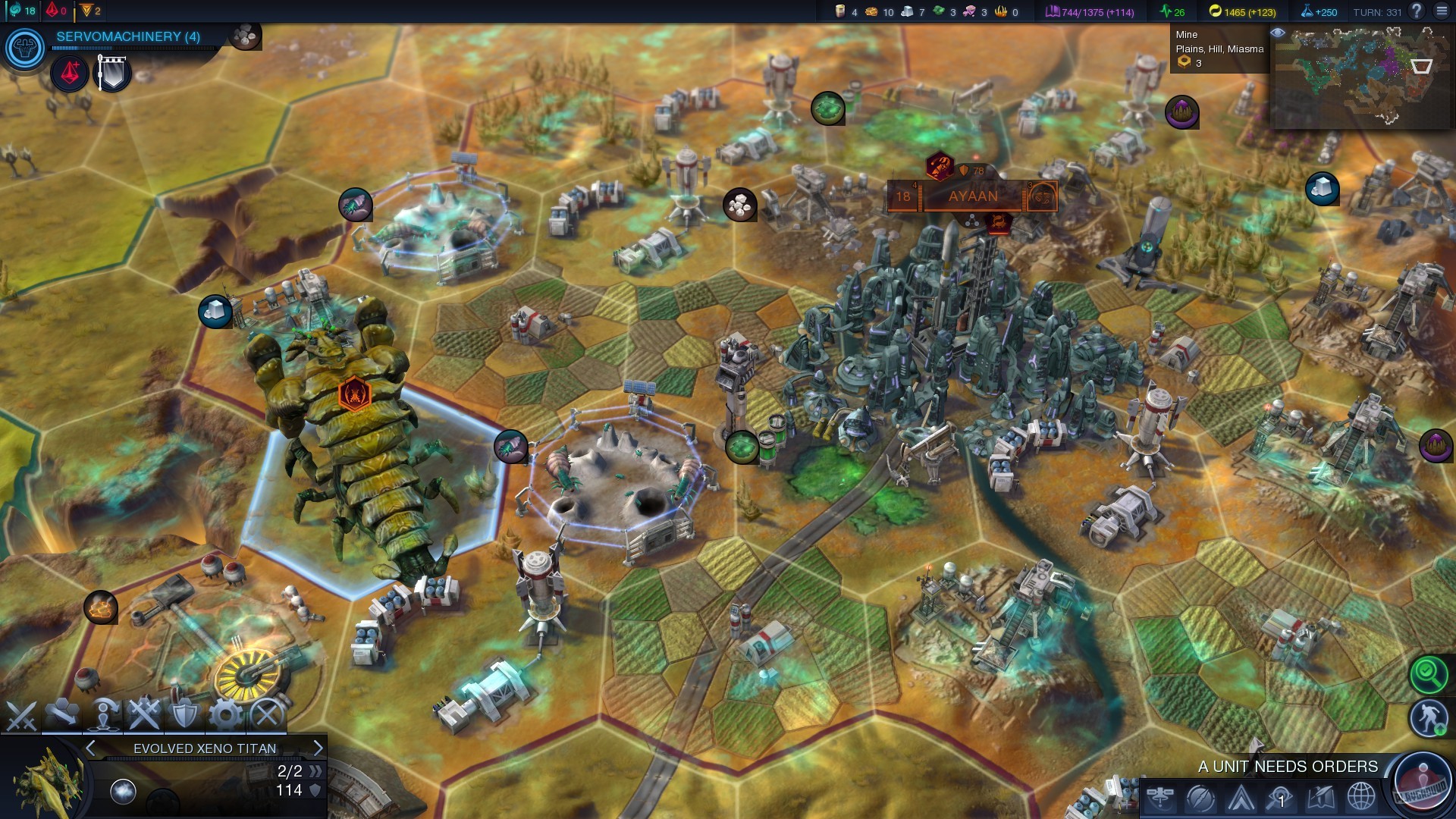 Скриншот из игры Sid Meier's Civilization: Beyond Earth - 1