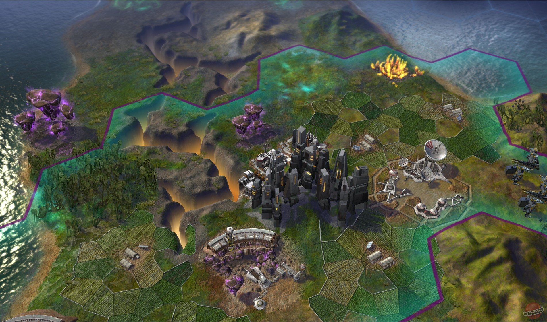 Скриншот из игры Sid Meier's Civilization: Beyond Earth - 3