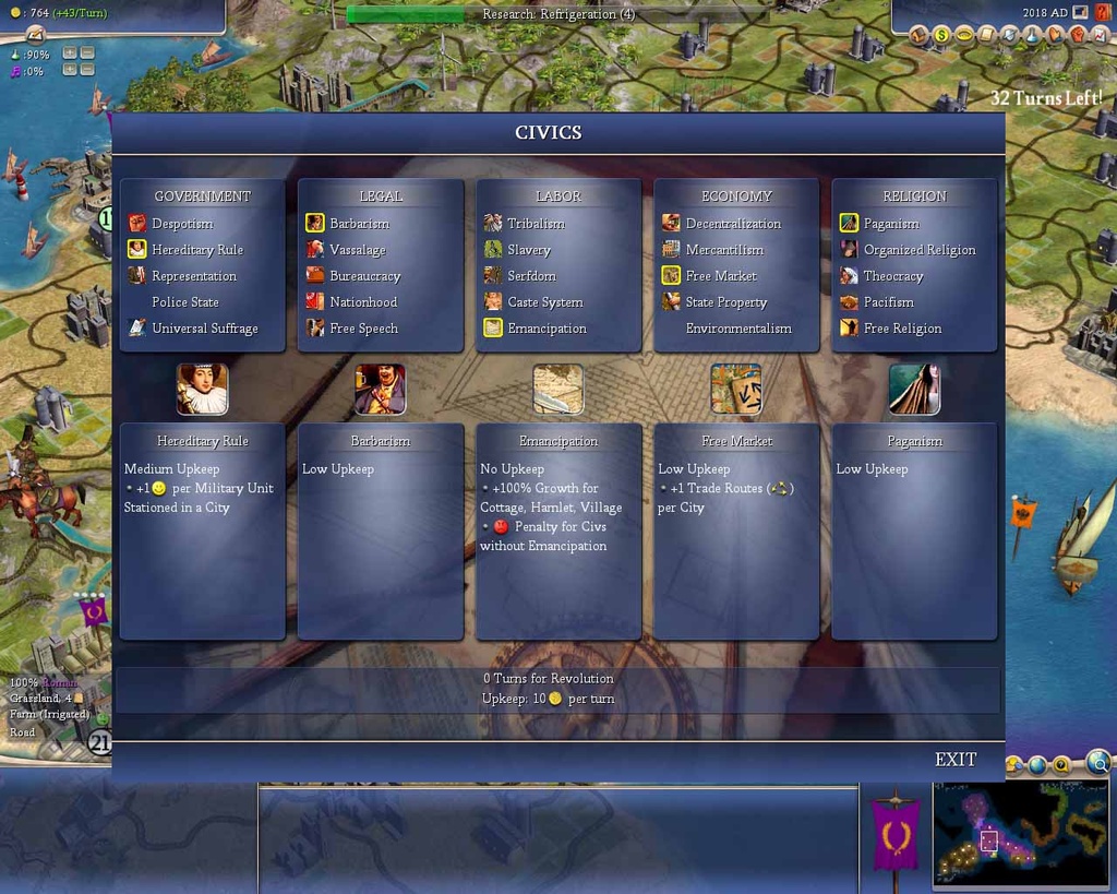 Скриншот из игры Sid Meier's Civilization IV - 130