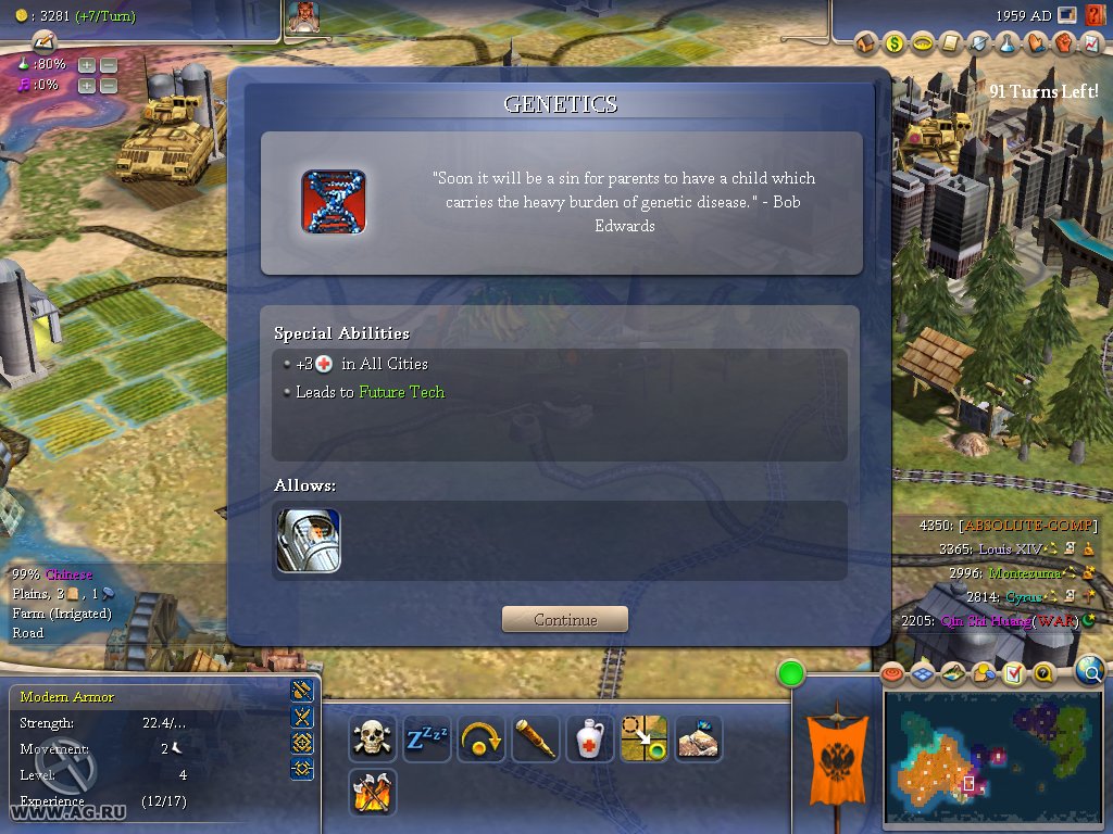 Скриншот из игры Sid Meier's Civilization IV - 139