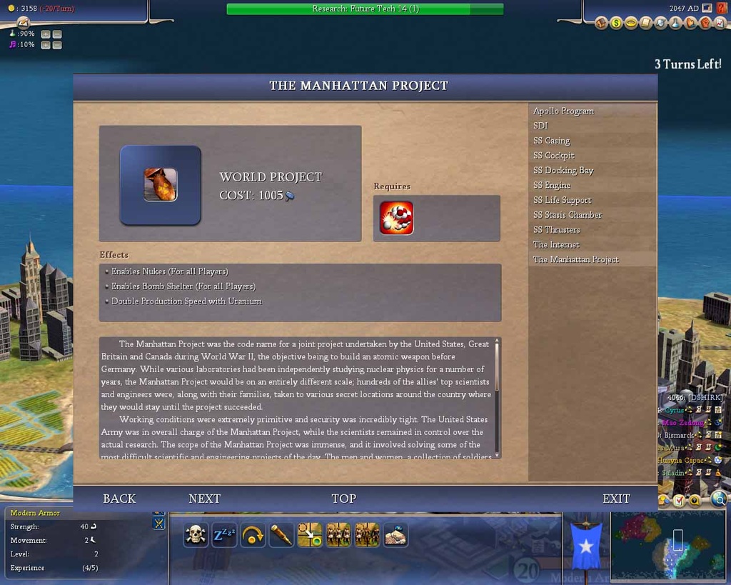 Скриншот из игры Sid Meier's Civilization IV - 104