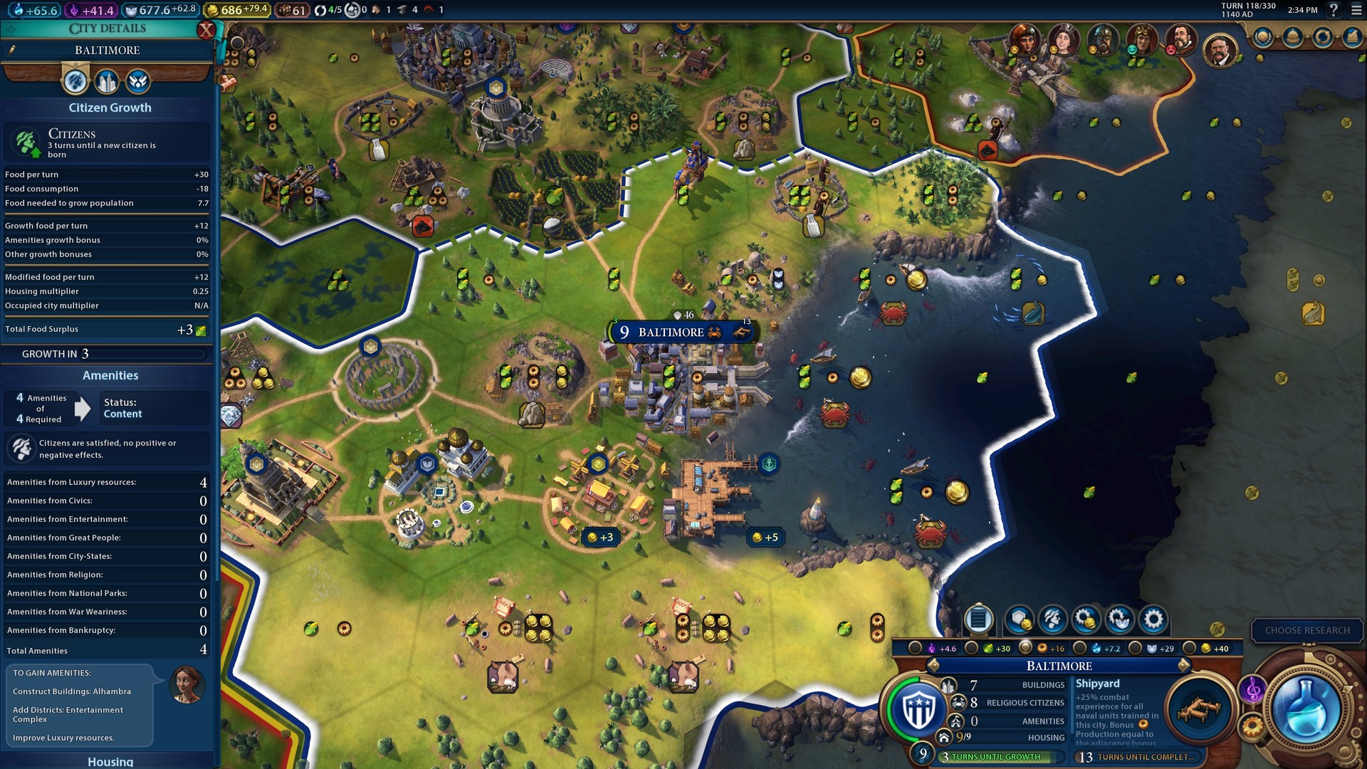 Скриншот из игры Sid Meier’s Civilization VI - 46