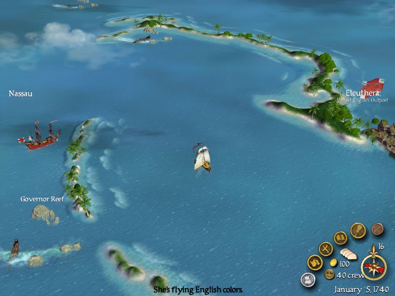 Скриншот из игры Sid Meier's Pirates! (2004) - 32