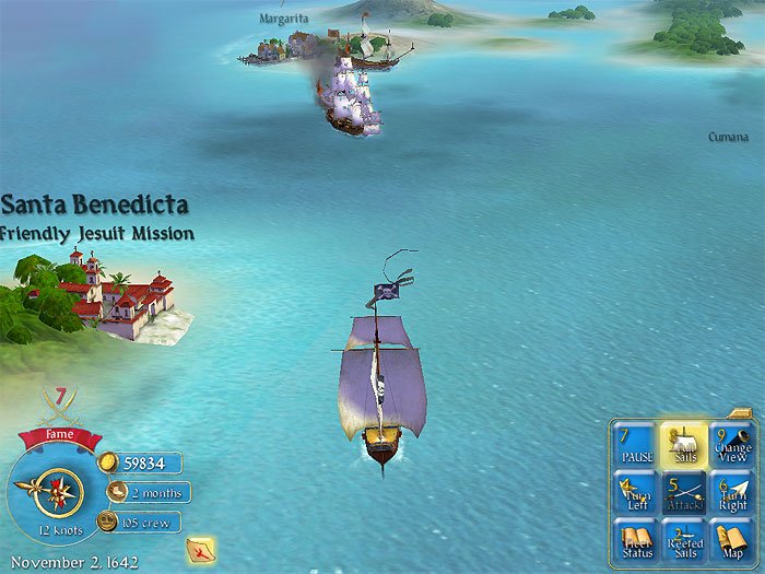Скриншот из игры Sid Meier's Pirates! (2004) - 66