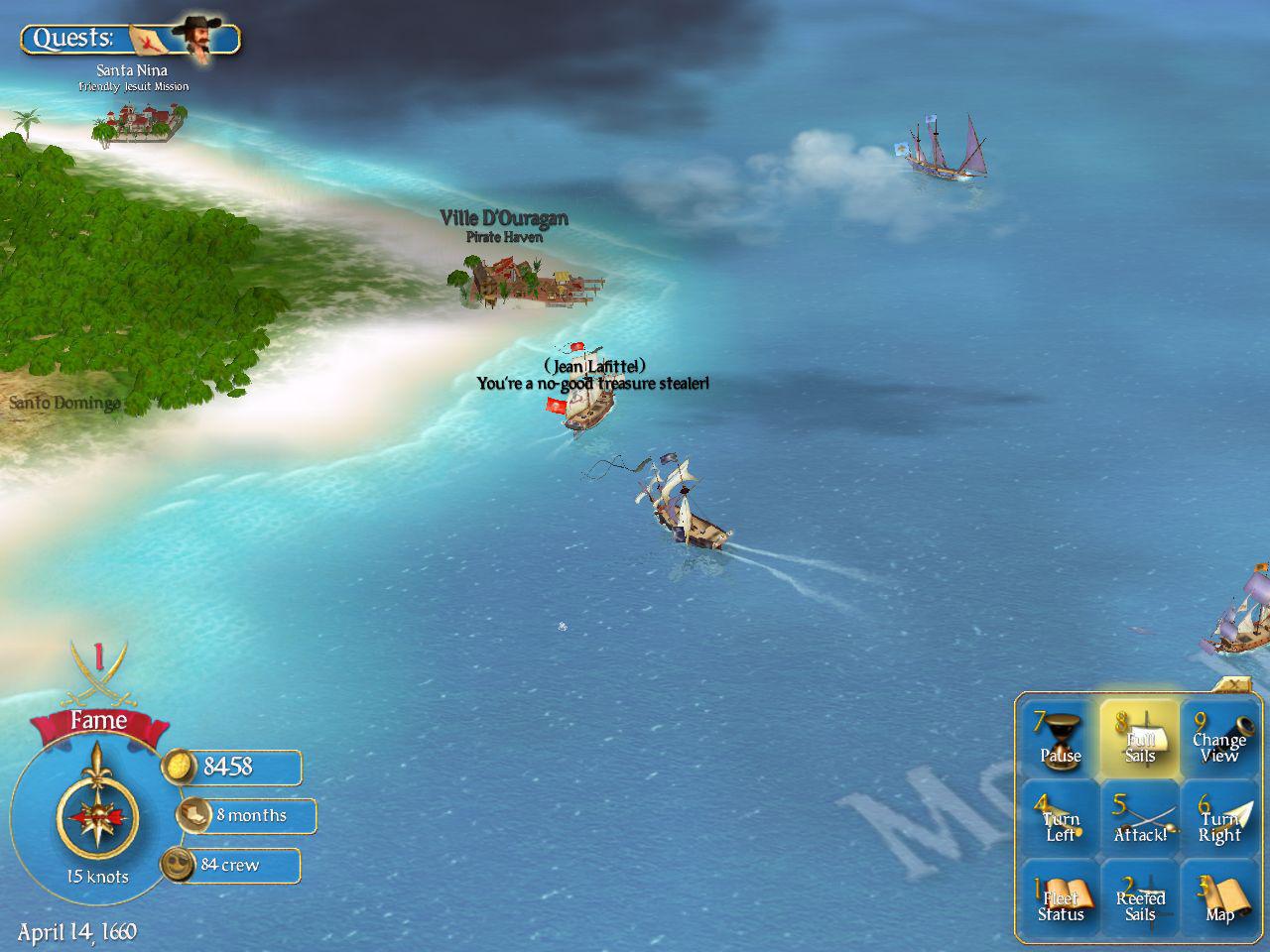 Скриншот из игры Sid Meier's Pirates! - 197