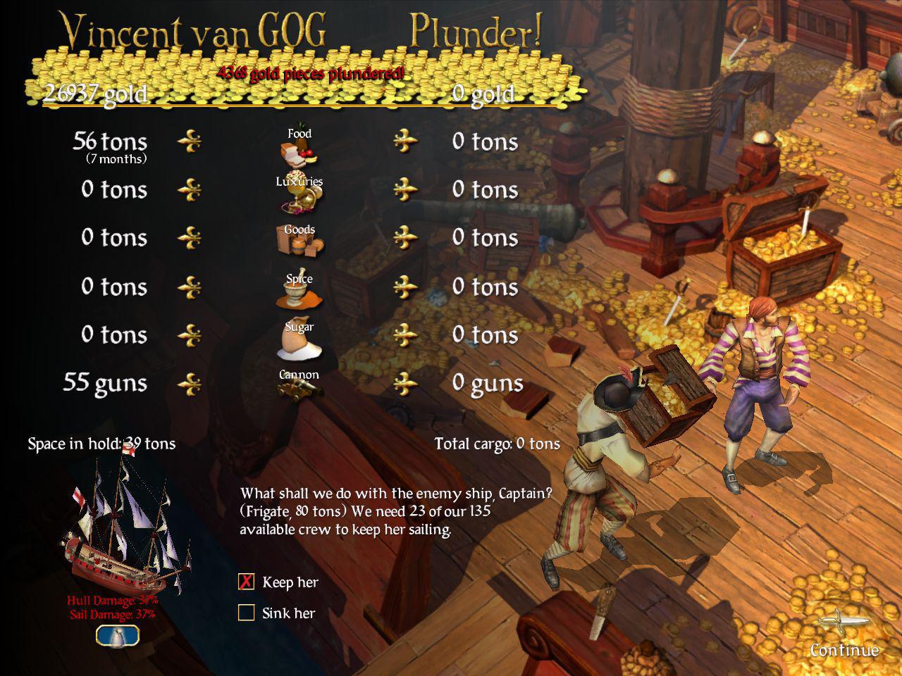 Скриншот из игры Sid Meier's Pirates! - 5