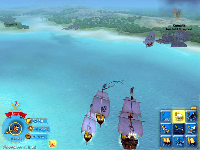 Скриншот из игры Sid Meier's Pirates! - 17