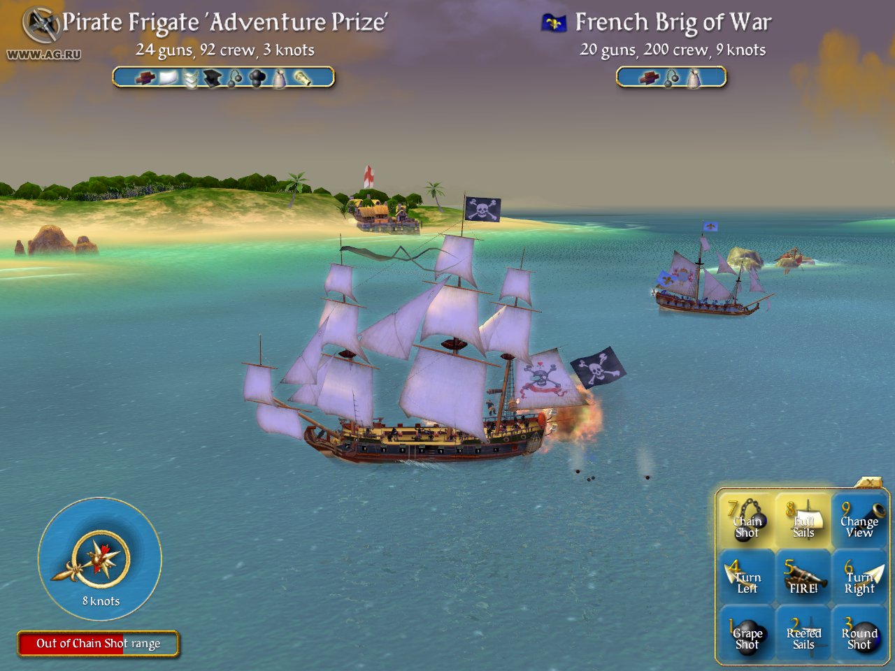 Скриншот из игры Sid Meier's Pirates! - 64
