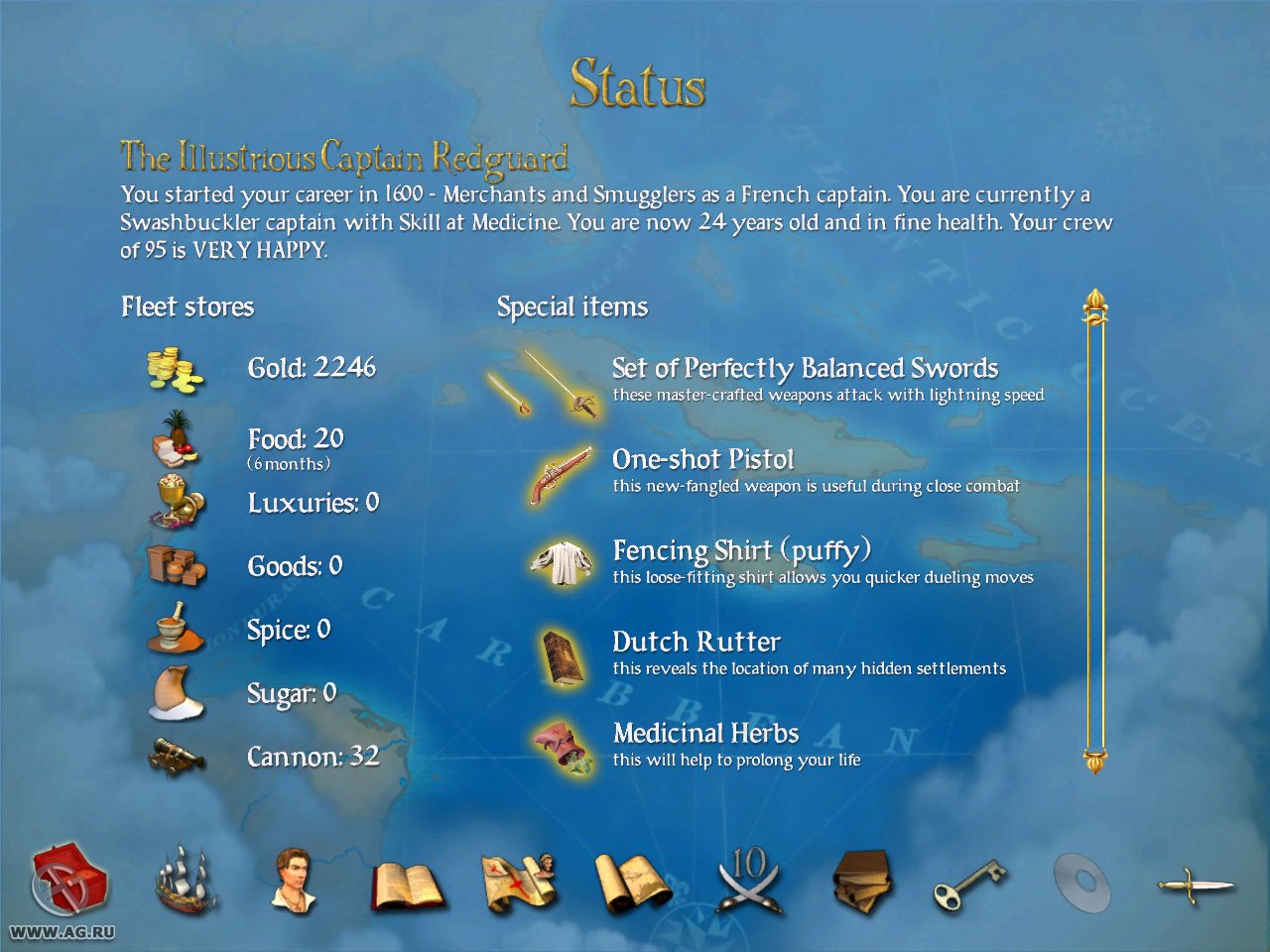 Скриншот из игры Sid Meier's Pirates! - 182