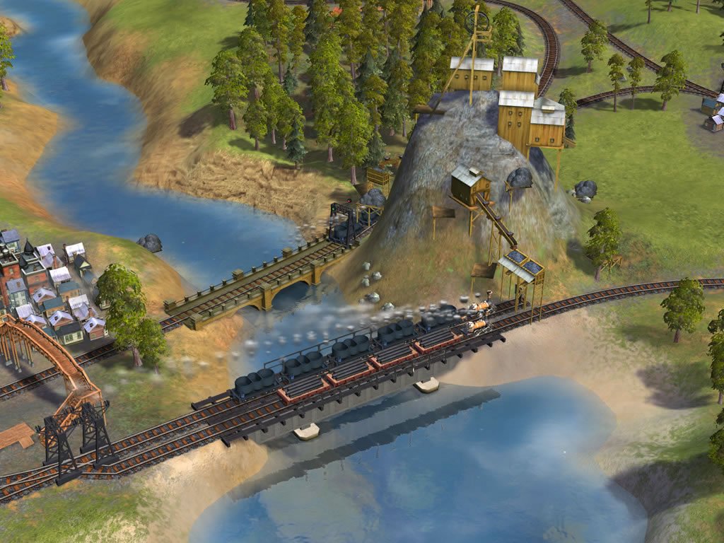 Скриншот из игры Sid Meier's Railroads! - 1