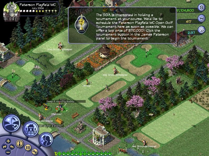 Скриншот из игры Sid Meier's SimGolf - 6