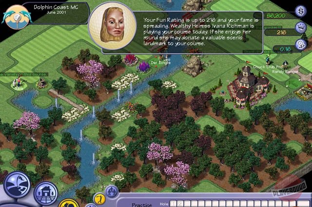 Скриншот из игры Sid Meier's SimGolf - 8