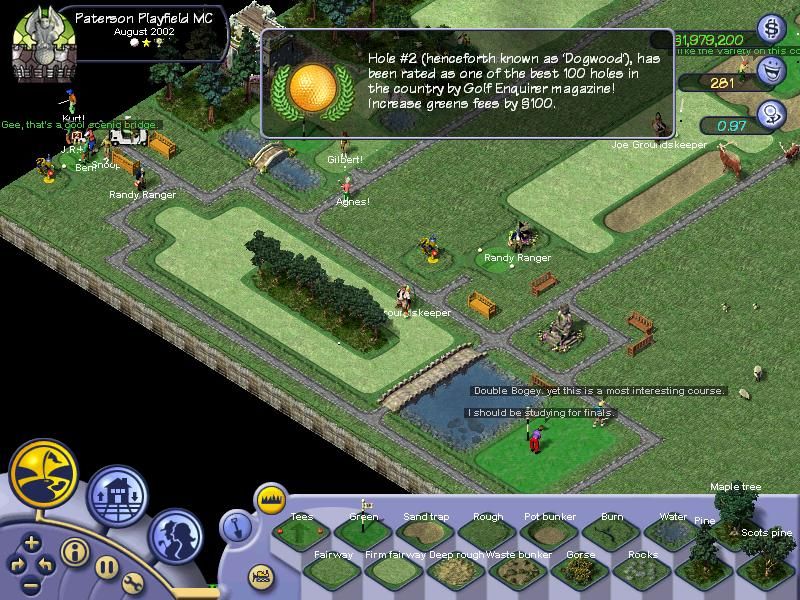 Скриншот из игры Sid Meier's SimGolf - 13