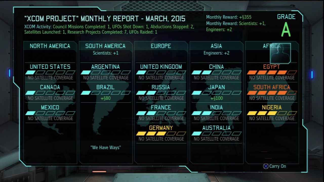 Скриншот из игры XCOM: Enemy Unknown - 169