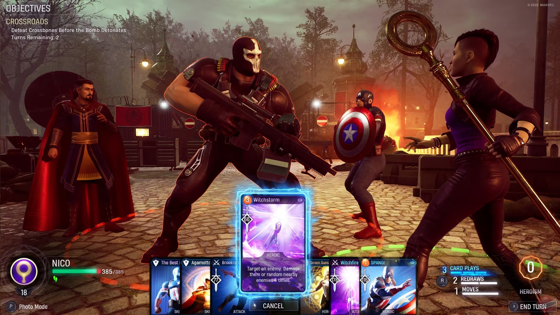 Скриншот из игры Marvel's Midnight Suns - 103