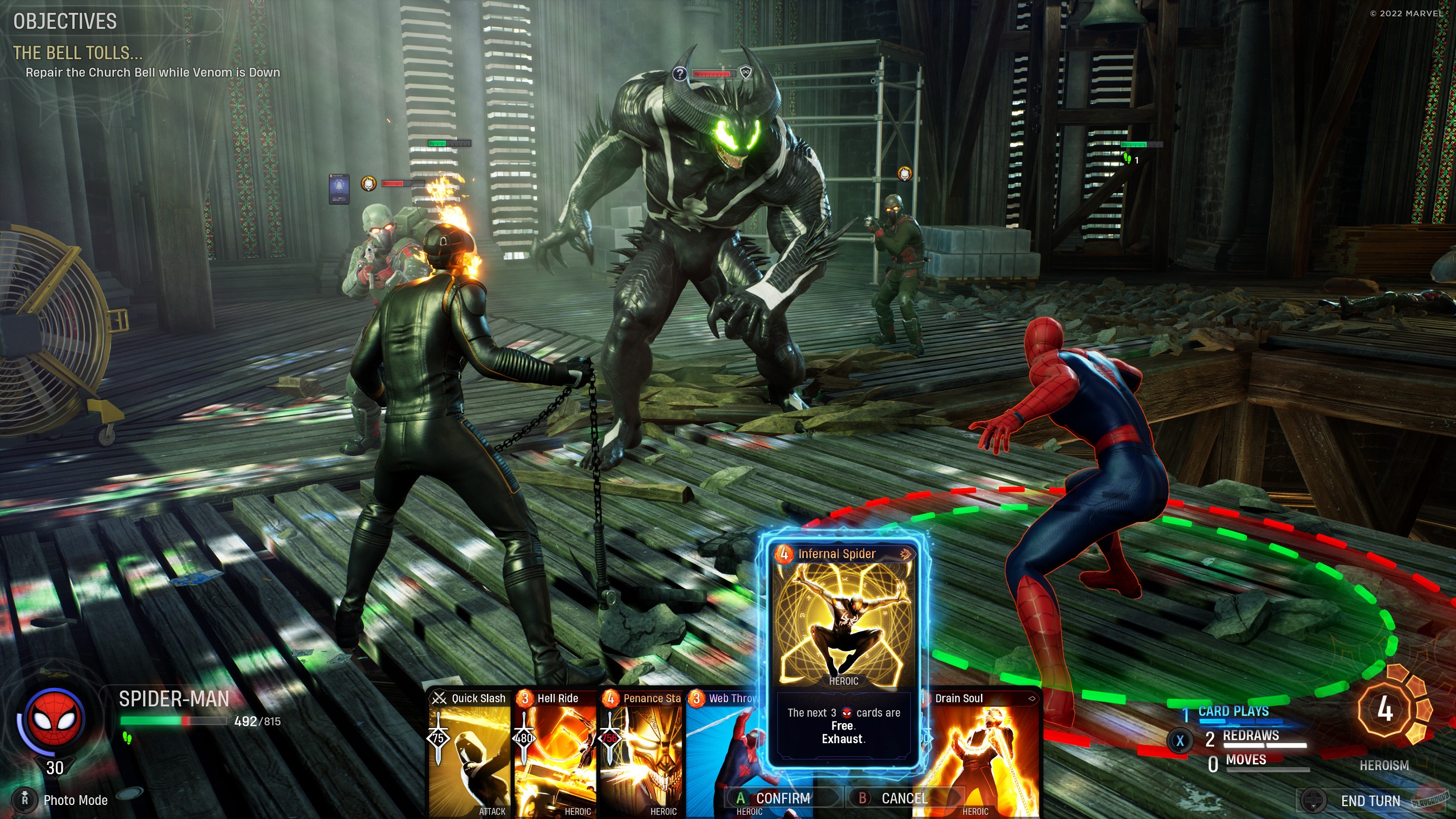 Скриншот из игры Marvel's Midnight Suns - 76