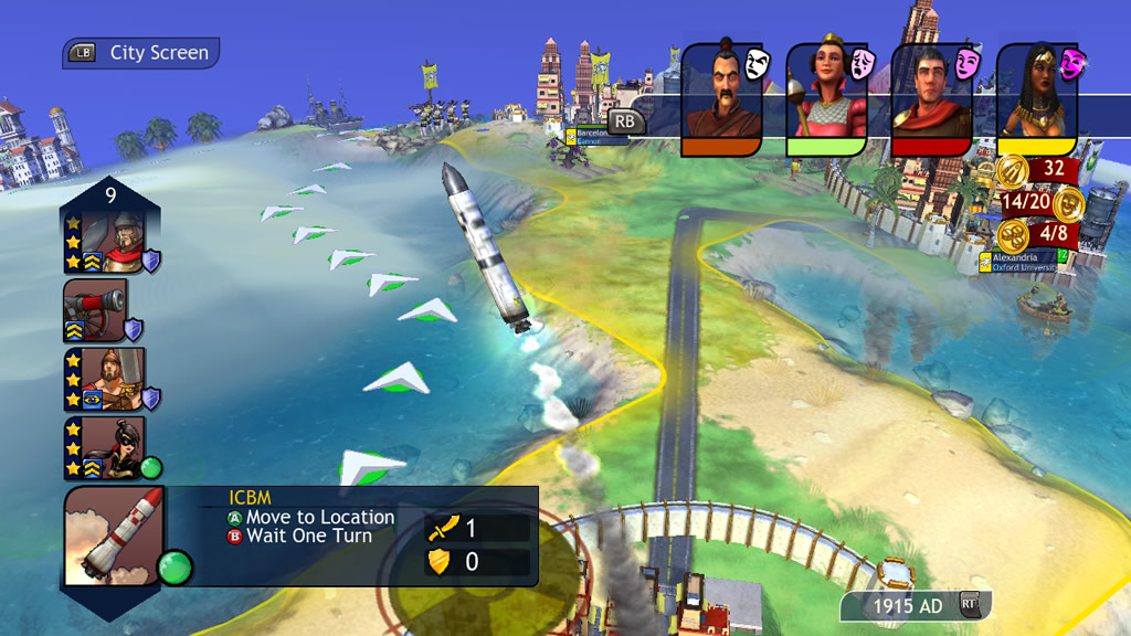 Скриншот из игры Sid Meier's Civilization Revolution - 2