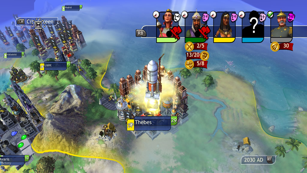 Скриншот из игры Sid Meier's Civilization Revolution - 146