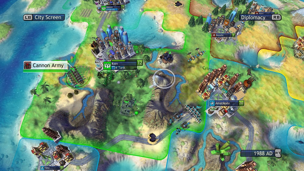 Скриншот из игры Sid Meier's Civilization Revolution - 31