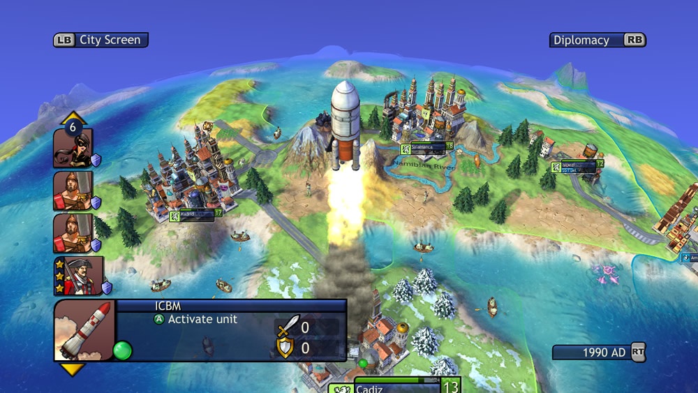 Скриншот из игры Sid Meier's Civilization Revolution - 154