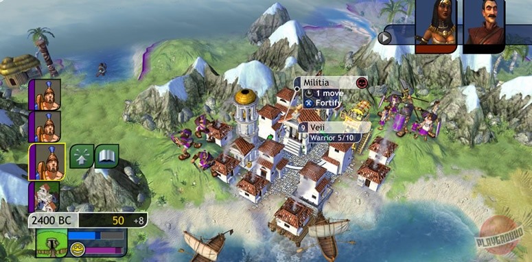 Скриншот из игры Sid Meier's Civilization Revolution - 5