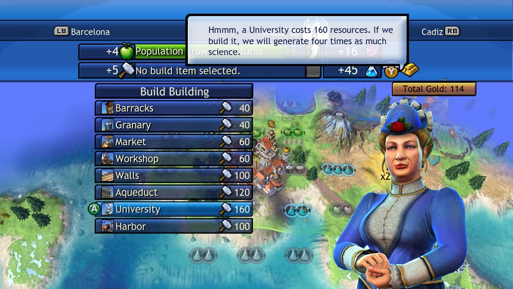 Скриншот из игры Sid Meier's Civilization Revolution - 180