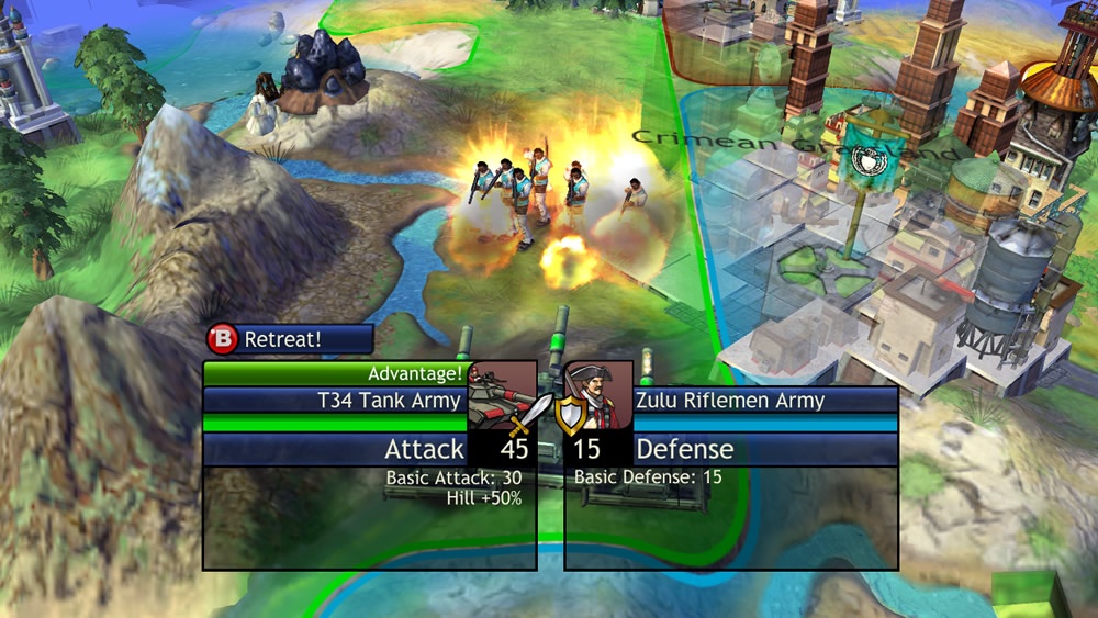 Скриншот из игры Sid Meier's Civilization Revolution - 6