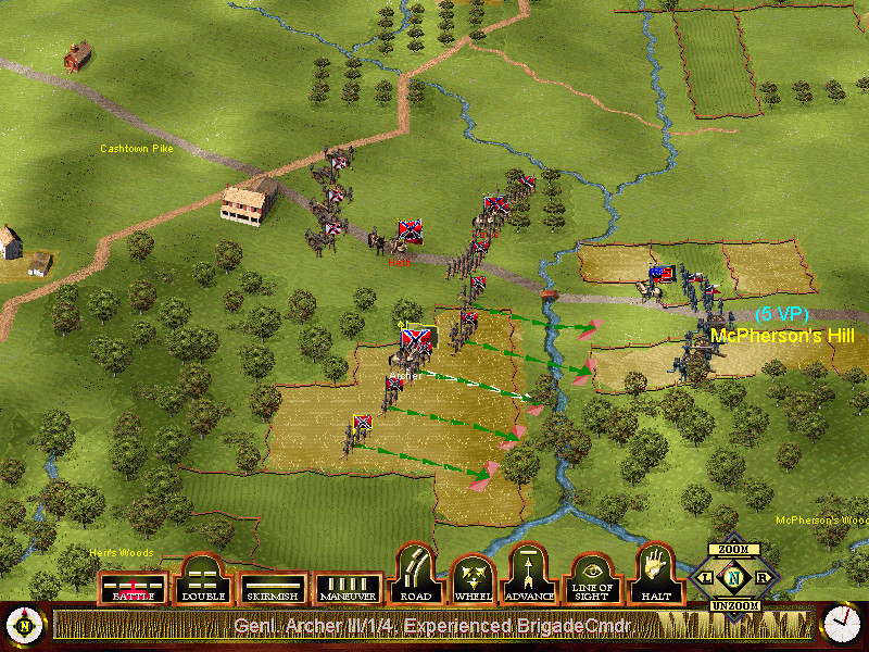 Скриншот из игры Sid Meier's Gettysburg! - 19
